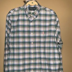 Ralph Lauren Polo Button Down Size XL Multi-Stripe